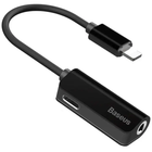 Перехідник адаптер Baseus L32 Lightning to 3.5mm Black (CALL32-01)