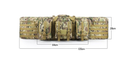 Чехол-рюкзак для оружия 120см Multicam - изображение 9