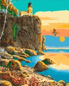 Картина по номерам. Art Craft "Маяк Сплит - Рок" 40х50 см 10570-AC 4189323