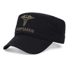 Кепка CORPSMAN военная кепка черный унисекс 02316 - изображение 1