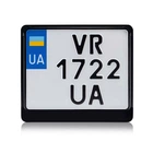 Рамка для мотоциклетного номеру 174х220мм чорна (VH-ABS1722BLC)