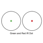 Приціл приціл Barska Red/Green Dot 1x30 Cantilever (Weaver) Refurbished - зображення 9