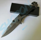Нож тактический, складной нож карманный, ніж тактичний, для рыблки, охоты, Bounce HL-7315, черный - изображение 1