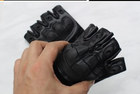 Перчатки тактические без пальцев (705156378-1) Черный M - изображение 6