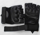 Перчатки тактические без пальцев (705156378) Черный L - изображение 3