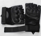 Перчатки тактические без пальцев (705156378) Черный XL - изображение 3