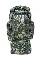 Рюкзак тактичний 80л піксель, рюкзак військовий камуфляж, тактичний рюкзак похідний - зображення 5