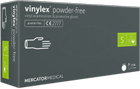Рукавички вінілові Vinylex прозорі без пудри 100шт S - зображення 1