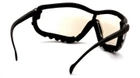 Баллистические очки тактические с уплотнителем Pyramex V2G Anti-Fog, зеркальные полутемные (2В2Г-80) - изображение 4