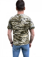 Футболка Піксель ЗСУ, літня військова футболка чоловіча, тактична футболка військовослужбовців все. Розмір 2XL (54) - зображення 4