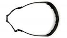 Тактичні окуляри балістичні із ущільнювачем Pyramex Highlander-PLUS Anti-Fog чорні - зображення 5