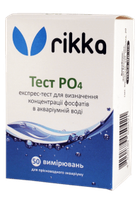 Тест Rikka PO4 на фосфати 50 вимірів