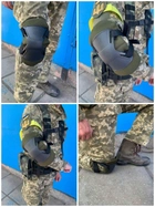 Налокотники захисні тактичні KREMINNA Trident для військових посилені армійські - зображення 4