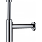 Сифон для умывальника HANSGROHE Flowstar колбовый латунь впуск 1 1/4" хром 52105000