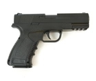 Страйкбольний спрінговий пістолет Galaxy Glock 17 на кульках BB 6 мм металевий - зображення 2