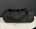 Військовий баул рюкзак Colo 90 л Чорний від 50 шт - зображення 4
