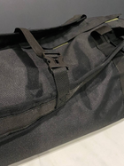 Військовий баул рюкзак Colo 90 л Чорний від 50 шт - зображення 5