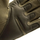 Тактические перчатки военно-армейские L Зеленый - изображение 2