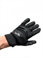 Тактичні рукавички повнопалі Механікс військові рукавички Mechanics чорний розмір XL 1 пара - зображення 2