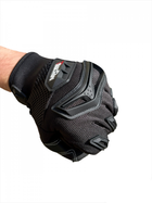Тактичні рукавички повнопалі Механікс військові рукавички Mechanics чорний розмір XL 1 пара - зображення 5