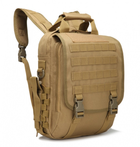 Сумка-рюкзак тактическая TacticBag MHZ A28 30 л, песочная - изображение 5