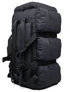 Сумка-рюкзак тактична HLV xs-90l3 90 л Black - зображення 1