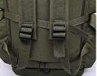 Сумка-рюкзак тактическая HLV xs-90l3 90 л Olive - изображение 8