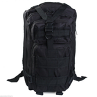 Военный тактический штурмовой рюкзак Defcon 5 на 25 литров "NP-9" Черный - изображение 3
