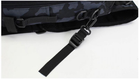 Сумка-рюкзак тактическая, черный камуфляж - изображение 7