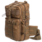 Рюкзак тактический (Сумка-слинг) с одной лямкой SILVER KNIGHT TY-5386 30л хаки - изображение 6