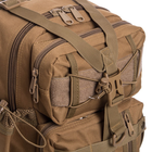 Рюкзак тактический (Сумка-слинг) с одной лямкой SILVER KNIGHT TY-5386 30л хаки - изображение 12