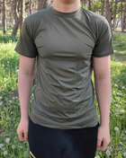 Тактическая футболка Flas-3; XL/54р; Микрофибра. Олива. Армейская футболка Флес. Турция. - изображение 4
