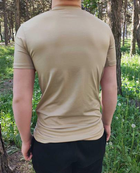 Тактическая футболка Flas-3; XL/54р; Микрофибра. Песочный. Армейская футболка Флес. Турция. - изображение 7