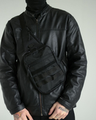 Сумка тактическая нагрудная, мужская тактична сумка кобура с быстрым доступом, сумка для пистолета, Bounce ar. SK-23-10, цвет черный - изображение 3