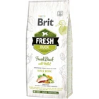 Сухий корм Brit Fresh Active Run&Work для активних дорослих собак з качкою і пшоном
