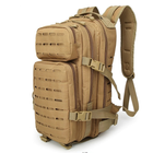 Тактический штурмовой рюкзак на 30 л военный Хаки (282-1) - изображение 3