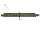 Пояс ремінь тактичний військовий COMBAT MOLLE поясний ремінь (XXL) - MULTICAM PREMIUM - зображення 3