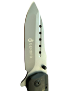 Нож складной GERBFR М-328 22 см черный - изображение 3