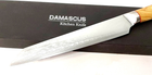 Ніж слайсер Damascus DK-OK 4003 AUS-10 дамаська сталь 67 шарів лезо 20 см - зображення 8