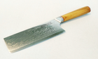 Нож кухонный-топорик 17 см Damascus DK-OK 4005 AUS-10 дамасская сталь 67 слоев - изображение 8
