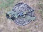 Ремінь тактичний триточковий Patriot UA-03 OL, з карабіном (трьохточка для автомата, кулемета, рушниці) - зображення 7