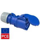 Розетка кабельна PCE 213-6 IP44 2P+PE 16A 230V (силова)