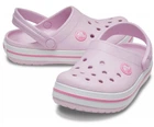 Дитячі сабо Crocs Kids\' Crocband™ Clog 34 (EU 31-32) рожева балерина 204537