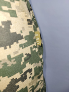 Футболка ВСУ пиксель мужская военная пиксельная тактическая, хлопчатобумажная ткань хб 100% 52 размер - изображение 4