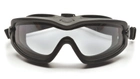 Тактичні окуляри-маска з діоптрійною вставкою в комплекті Pyramex V2G-XP (clear) (insert) прозорі - зображення 4