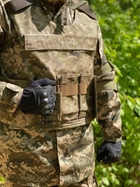 Перчатки тактические черные без пальцев ВСУ - 10шт размер L - изображение 3
