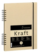 Скетчбук на спирали Hahnemuhle Kraft 80л 120г А4