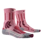 Женские носки X-SOCKS Trek X Linen 4.0 XS-TS02S19W-R032 Vintage Red Melange/Grey Melange 35/36