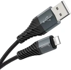 USB кабель для iPhone с разъемом Lightning HOCO X38 Cool (2,4 А, 1m) Black