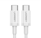 Кабель UGREEN US264 USB Type-C to USB Type-C 60W ABS Cover 3A 1m White (60518)